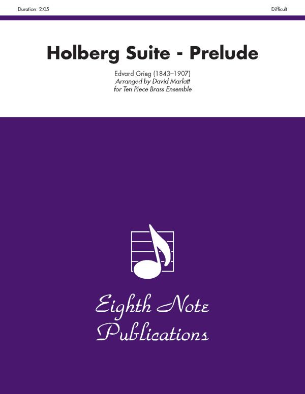 Holberg Suite (Prelude) Score & Parts
