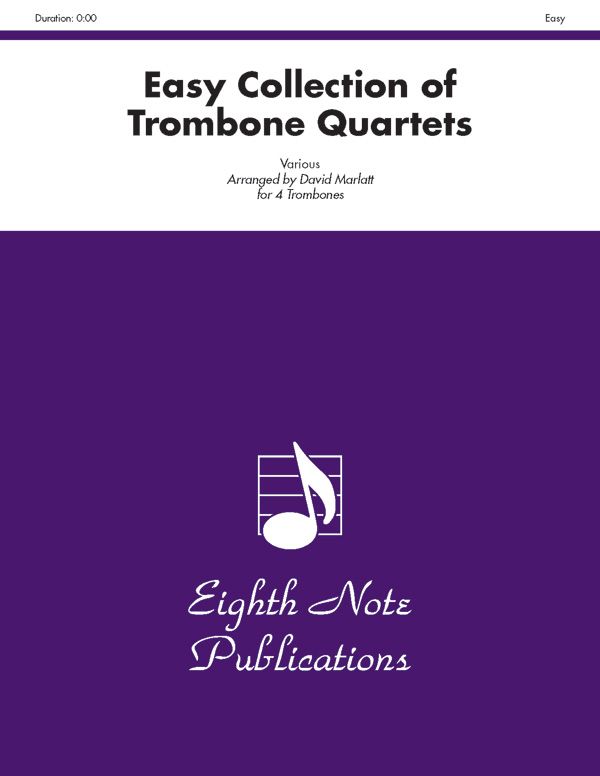 Easy Collection Of Trombone Quartets Score & Parts