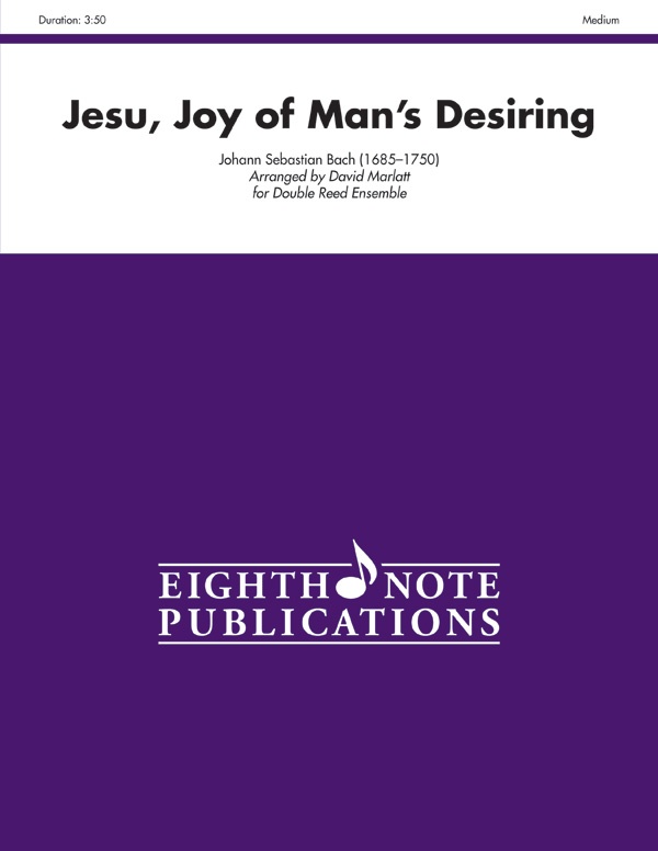 Jesu Joy Of Man's Desiring Score & Parts