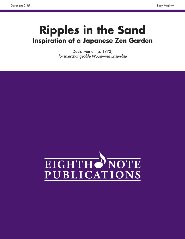 Ripples In The Sand Inspiration Of A Japanese Zen Garden Score & Parts