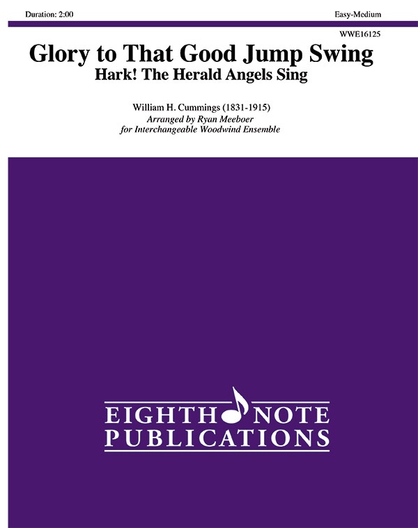 Glory To That Good Jump Swing -- Hark! The Herald Angels Sing Score & Parts