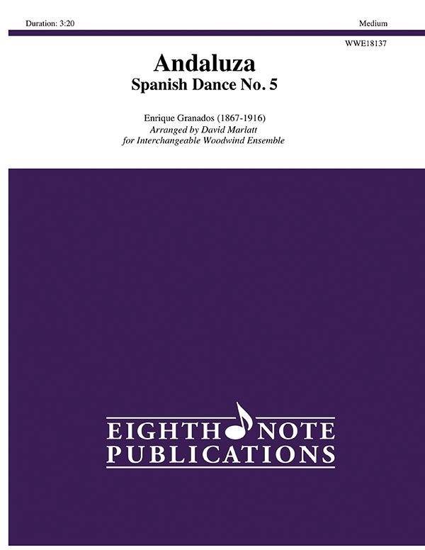 Andaluza Spanish Dance No. 5 Score & Parts
