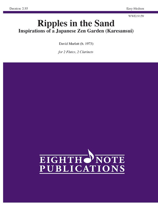 Ripples In The Sand Inspirations Of A Japanese Zen Garden (Karesansui) Score & Parts