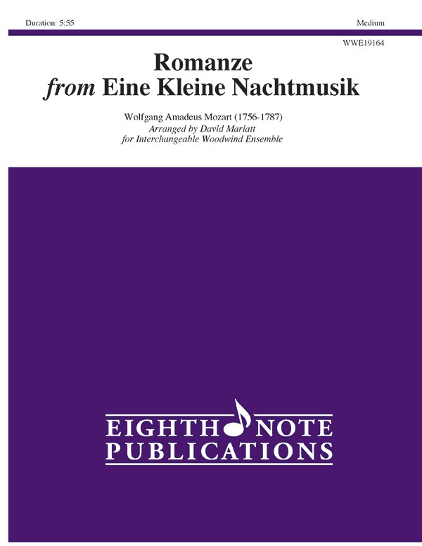 Romanze From Eine Kleine Nachtmusik Score & Parts