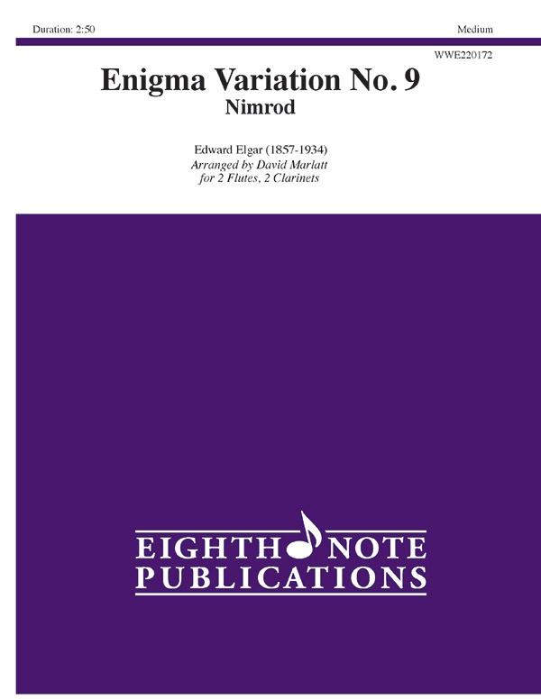 Enigma Variation No. 9: Nimrod Score & Parts