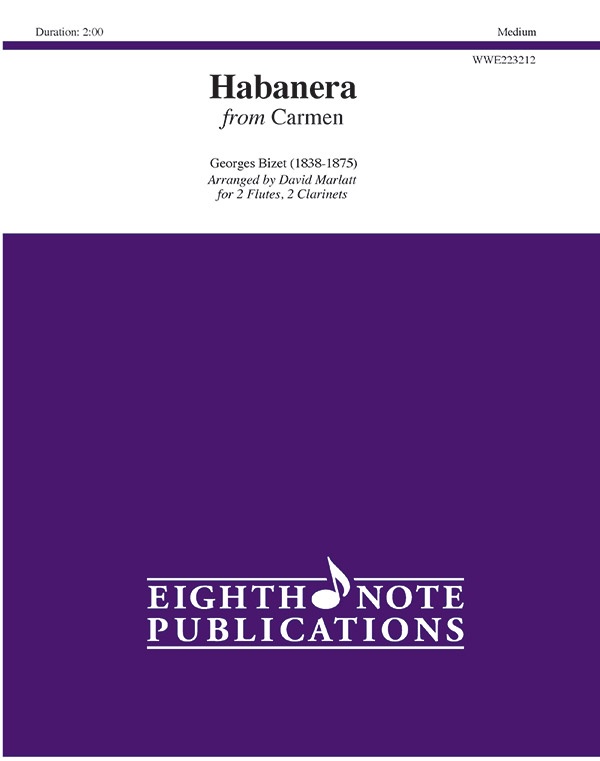 Habanera From Carmen Conductor Score & Parts