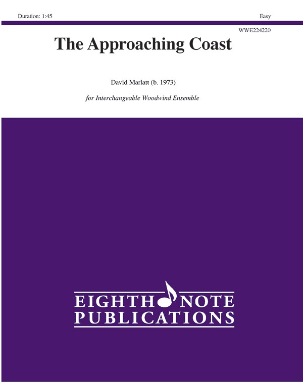 The Approaching Coast Conductor Score & Parts