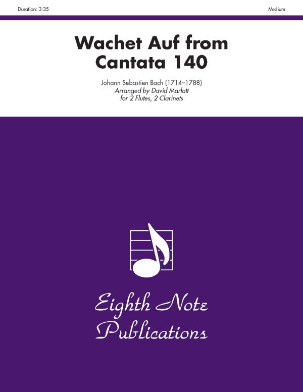 Wachet Auf (From Cantata 140) Score & Parts