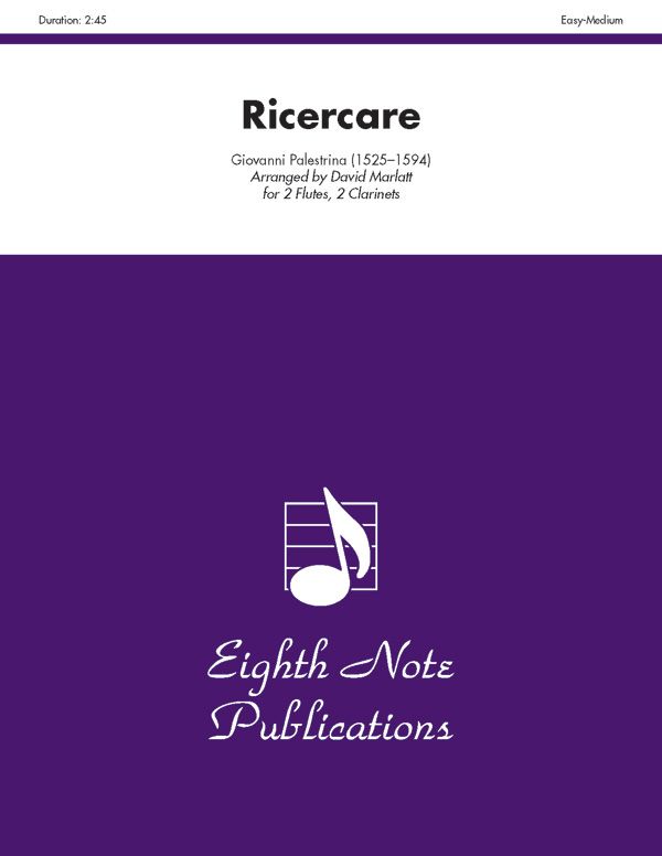 Ricercare Score & Parts
