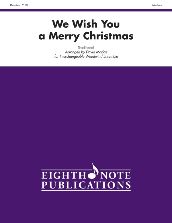 We Wish You A Merry Christmas Score & Parts