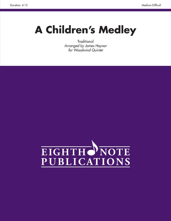 A Children's Medley Score & Parts