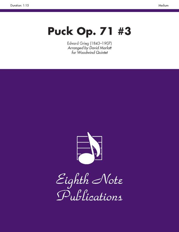 Puck, Opus 71 #3 Score & Parts