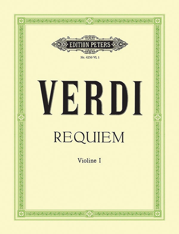 Requiem Mass for 4 Soli, Choir, and Orchestra
