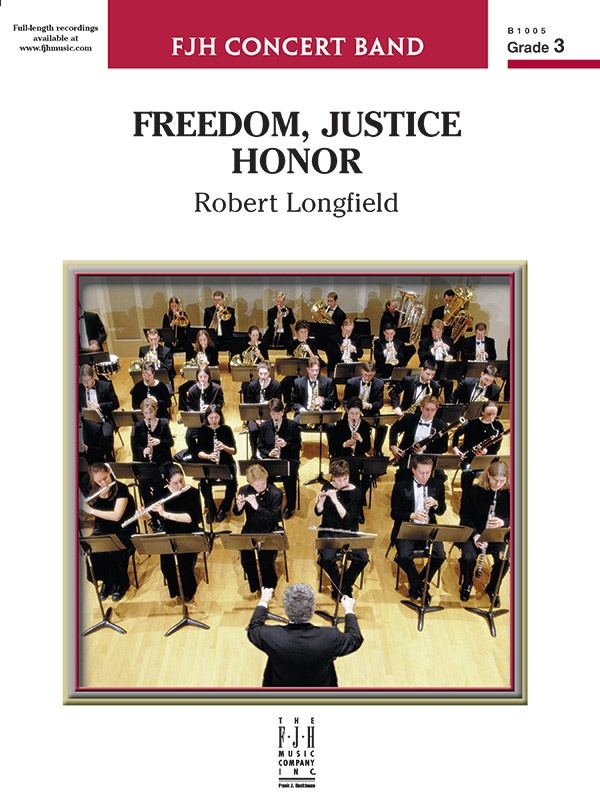 Freedom, Justice, Honor Conductor Score