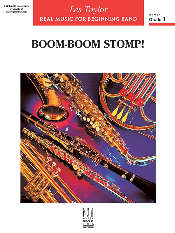 Boom-Boom Stomp! Conductor Score