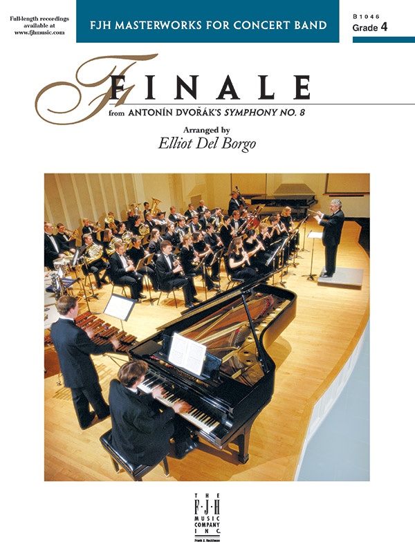 Finale From DvoráK's Symphony No. 8 Conductor Score & Parts