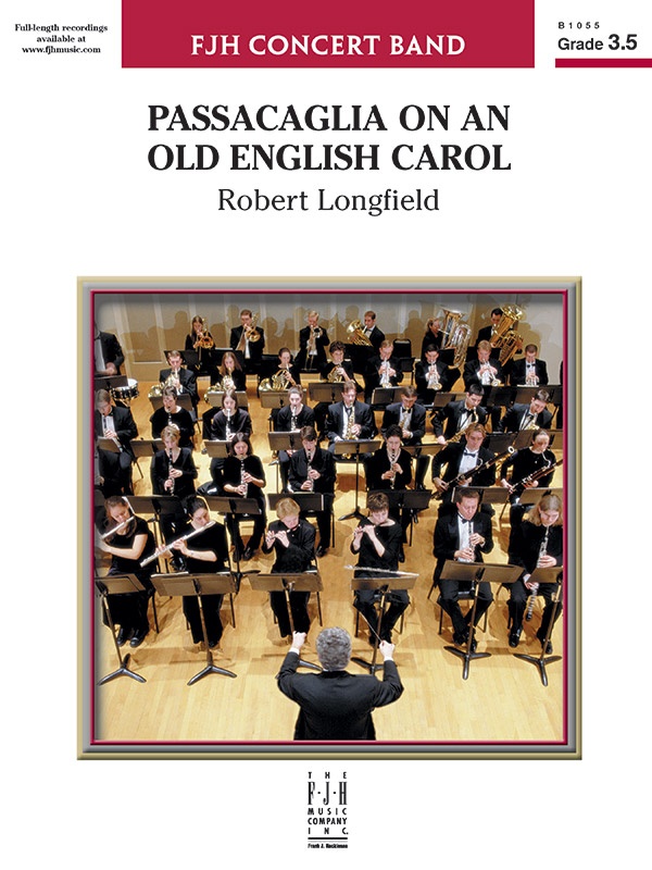 Passacaglia On An Old English Carol Conductor Score