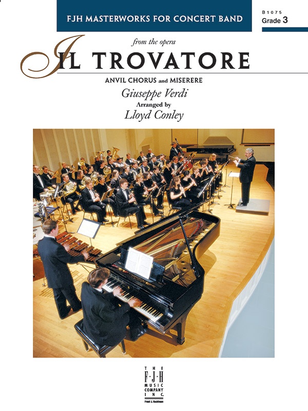 Il Trovatore Anvil Chorus And Miserere Conductor Score