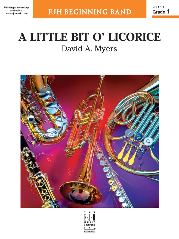A Little Bit O' Licorice Conductor Score & Parts