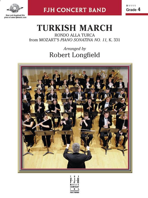 Turkish March Rondo Alla Turca Conductor Score
