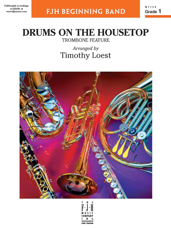 Drums On The Housetop Conductor Score & Parts
