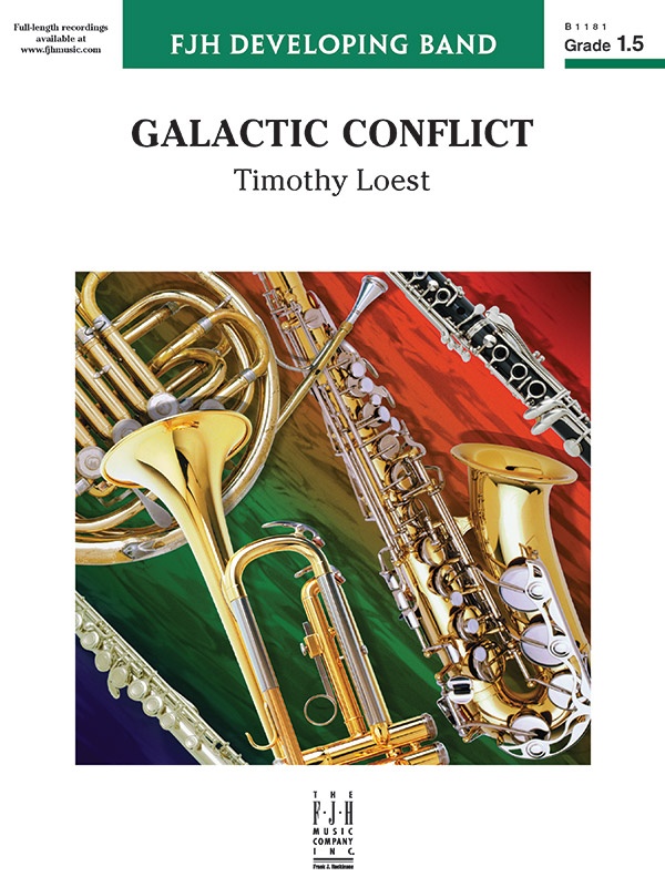 Galactic Conflict Conductor Score & Parts