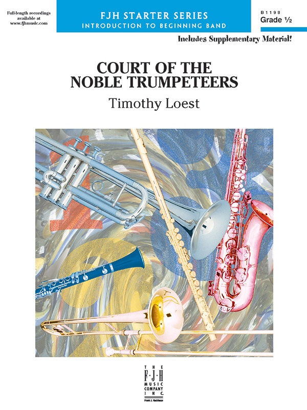 Court Of The Noble Trumpeteers Conductor Score & Parts