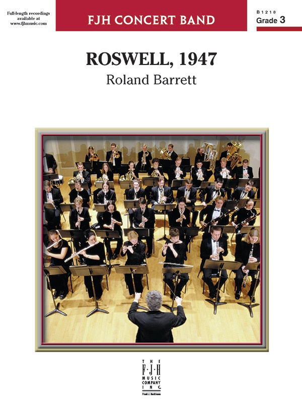 Roswell, 1947 Conductor Score & Parts