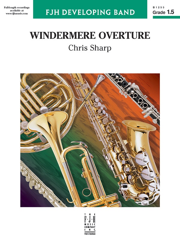 Windermere Overture Conductor Score & Parts