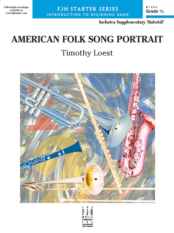 American Folk Song Portrait Conductor Score