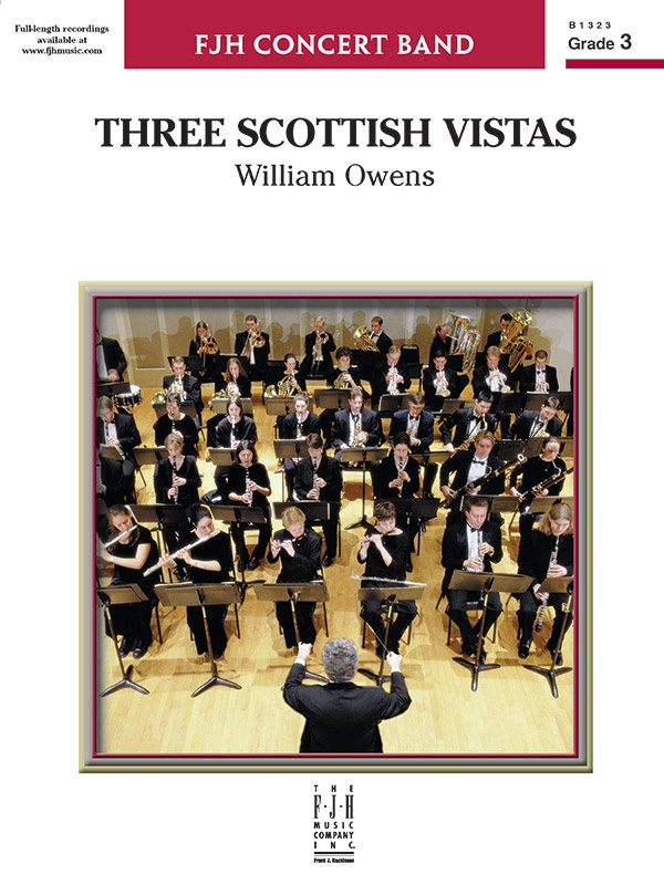 Three Scottish Vistas Conductor Score & Parts
