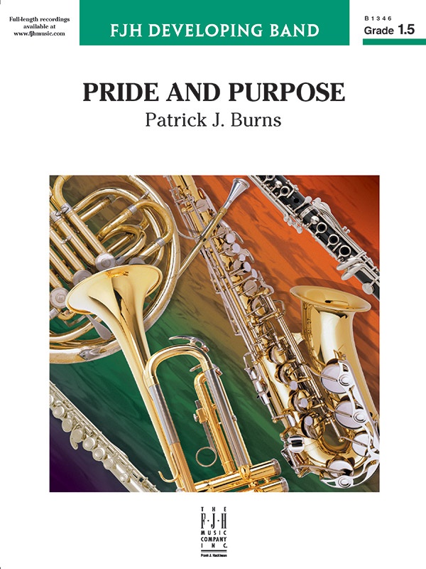 Pride And Purpose Conductor Score