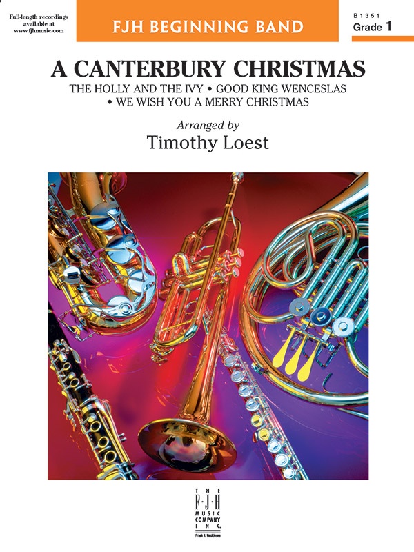 A Canterbury Christmas Conductor Score