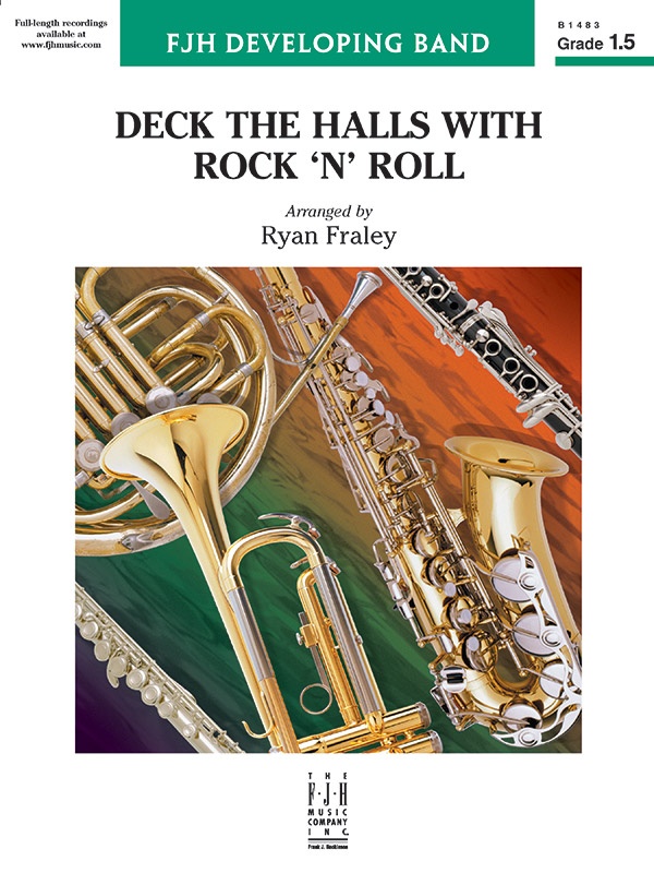 Deck The Halls With Rock 'N' Roll Conductor Score