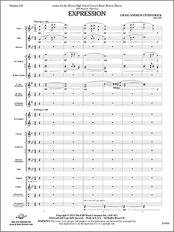 Expression Conductor Score & Parts