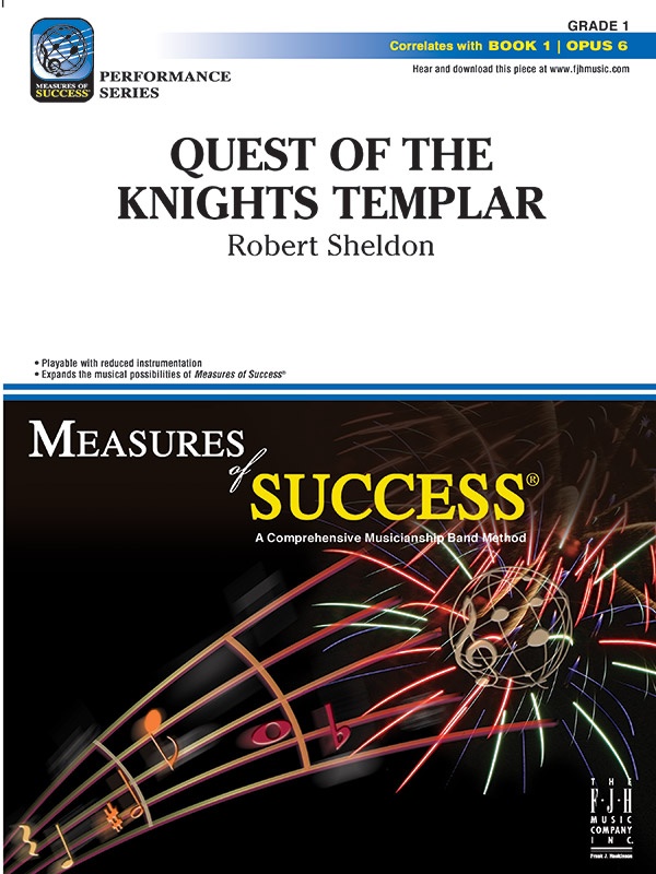 Quest Of The Knights Templar Conductor Score & Parts