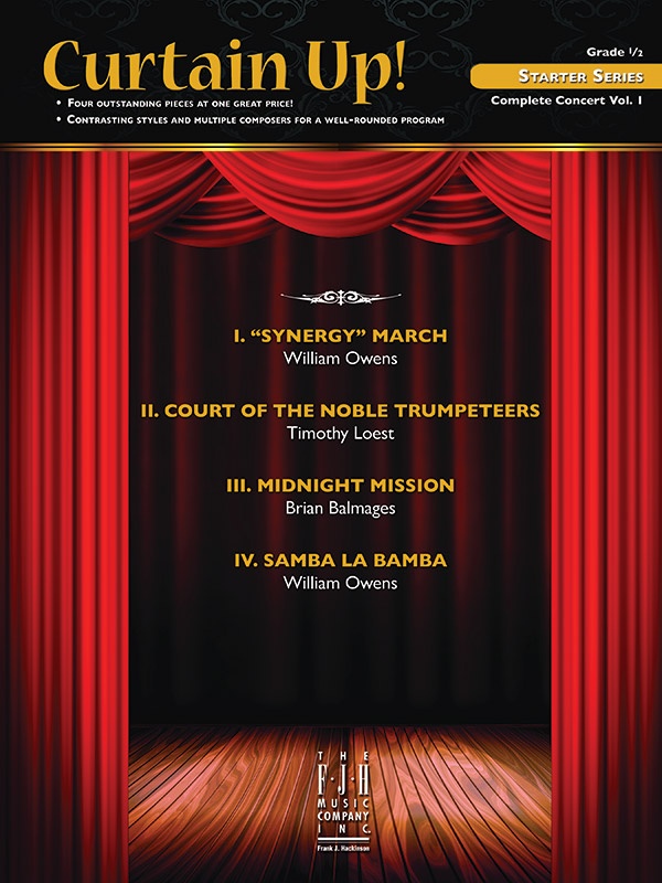 Curtain Up! Complete Concert Starter Series Vol. 1 Conductor Score