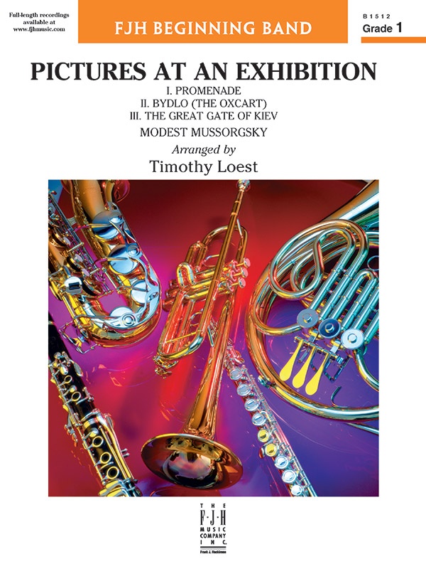 Pictures At An Exhibition Conductor Score & Parts