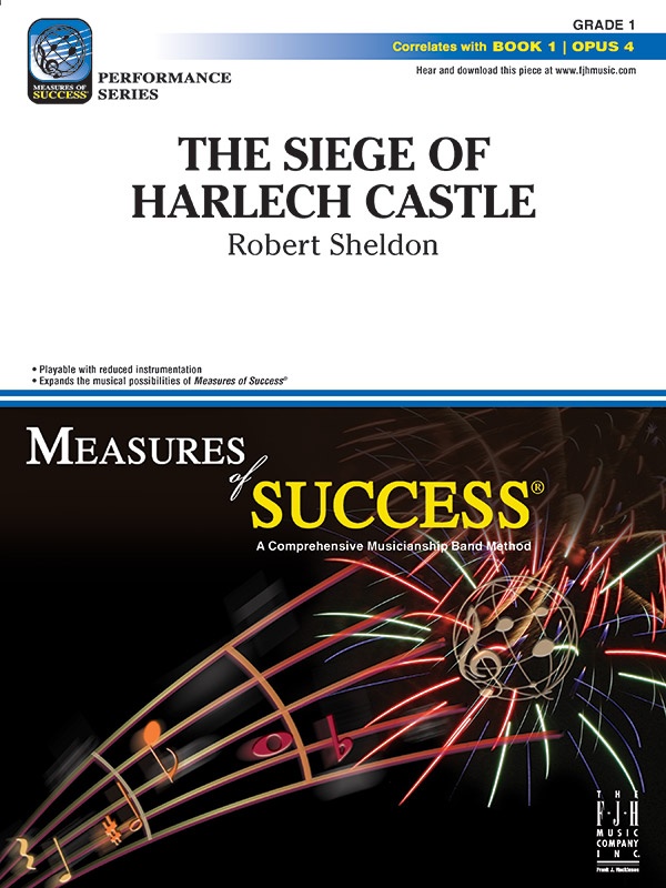 The Siege Of Harlech Castle Conductor Score & Parts