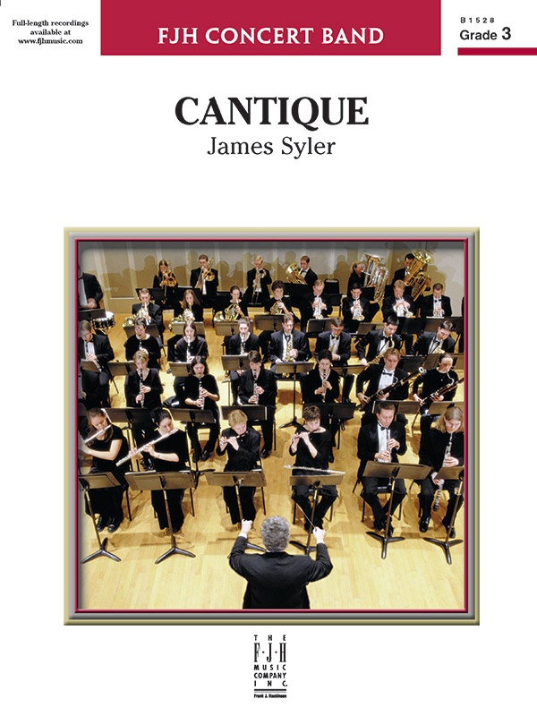 Cantique Conductor Score