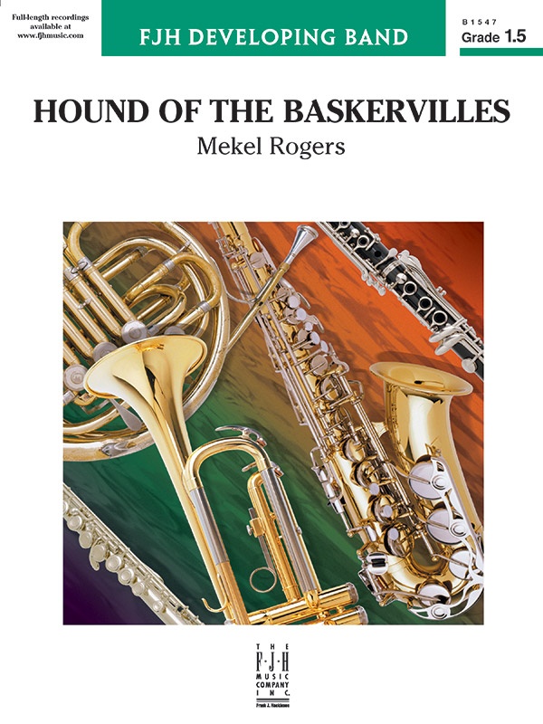 Hounds Of Baskervilles Conductor Score & Parts