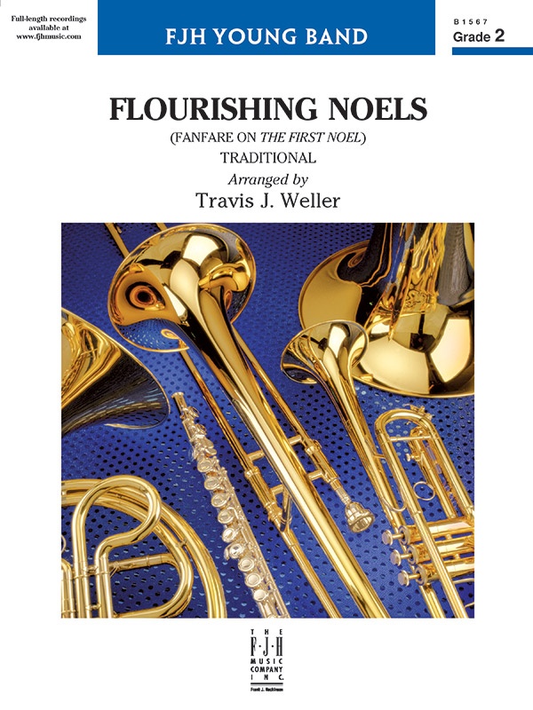 Flourishing Noels Fanfare On The First Noel Conductor Score