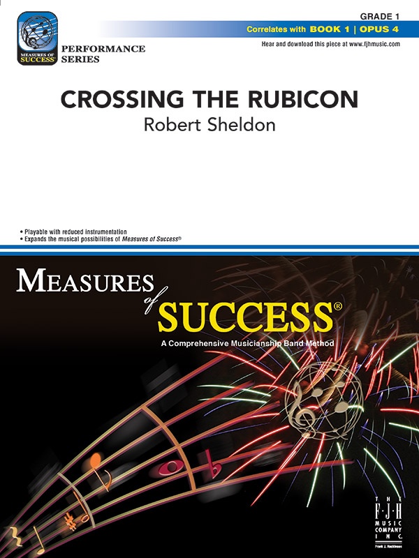 Crossing The Rubicon Conductor Score & Parts