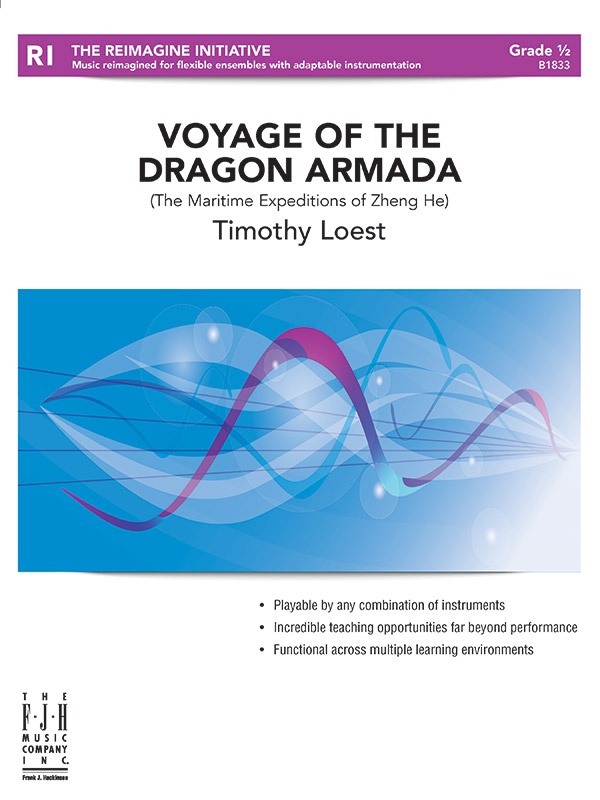 Voyage Of The Dragon Armada Conductor Score & Parts