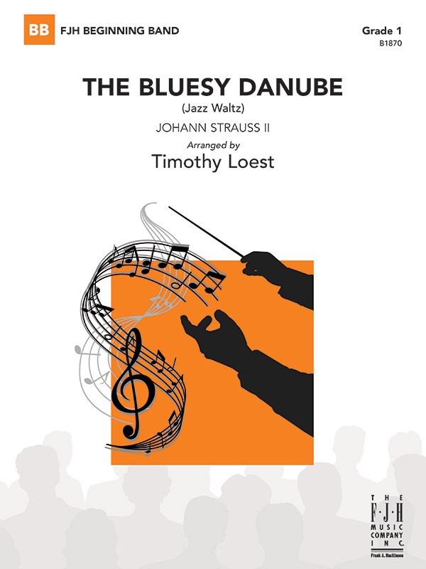 The Bluesy Danube Conductor Score & Parts