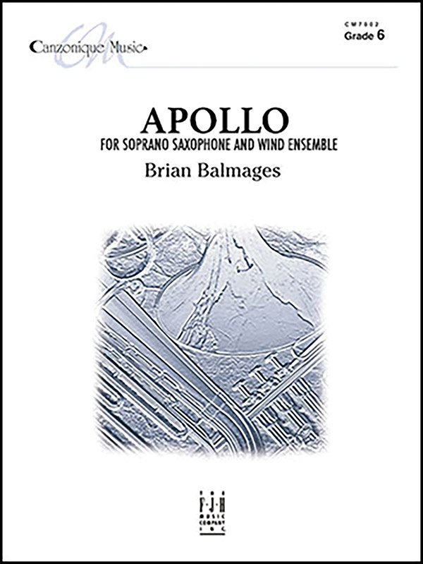 Apollo For Soprano Saxophone And Wind Ensemble Conductor Score & Parts