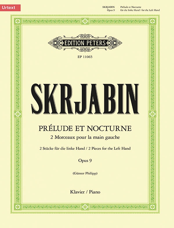 PréLude In C# Minor & Nocturne In Db, Op.9 Sheet