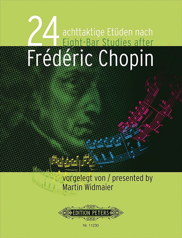 24 Eight-Bar Etudes After FrédéRic Chopin For Piano Book