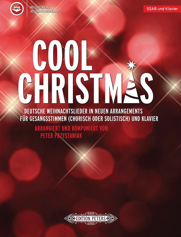 Cool Christmas German Christmas Carols In New Arrangements Book
