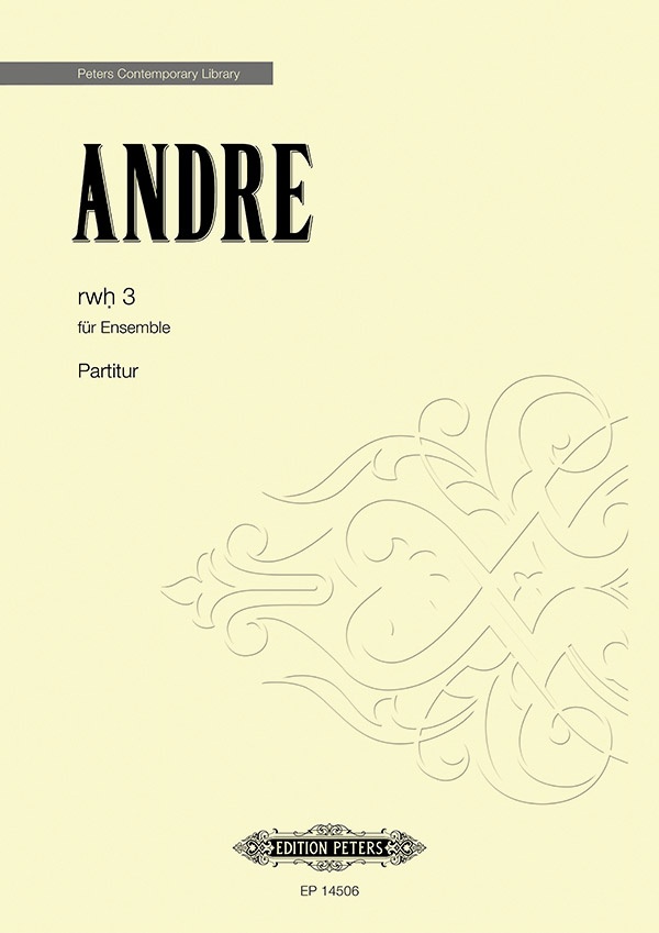 Rwh 3 For Ensemble Book